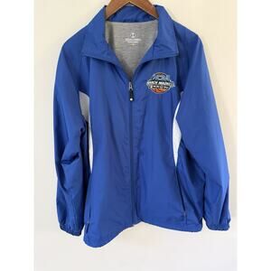 March Madness Halloway Jacket Windbreaker Blue Unisex Size M Outdoor Sports Fan